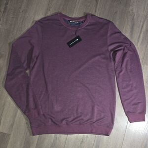 NWT - Travis Mathew Fink 2.0 Maroon Crewneck